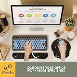 GIM Star Atlas Gaming Mouse Pad Keyboard Wrist Rest Set Memory Foam view 5