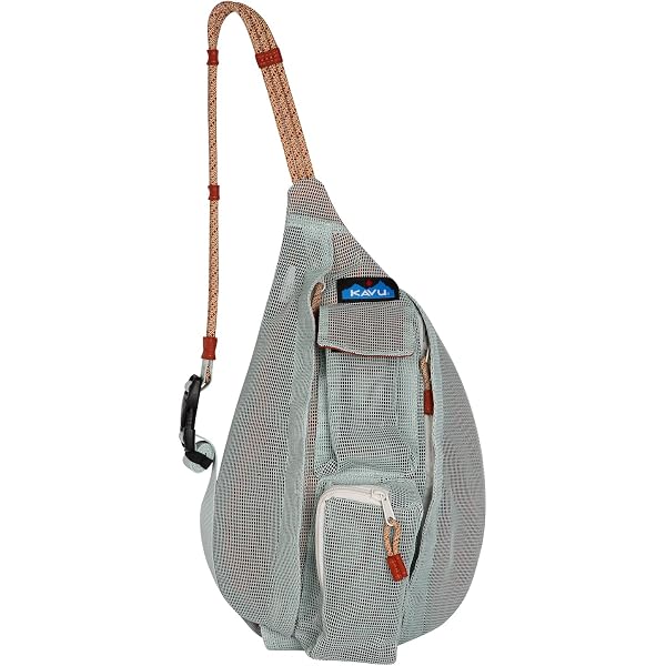 Kavu MINI ROPE SACK- Color:‎ Rainbow Run Amazon.com | KAVU Mini Rope Sack Sling Crossbody Backpack  main image 3