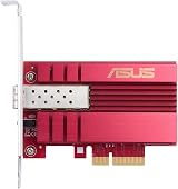 ASUS XG-C100F 10Gbps Ethernet Network Adapter PCIe SFP+ Fiber Optic Card view 2