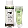 Moroccan Keratin Most Effective Brazilian Keratin Hair Treatment Blowout Straightening Complex Global Natural Organic Results At Home Or Salon with Clarifying Shampoo Keratina Para Alisar El Pelo