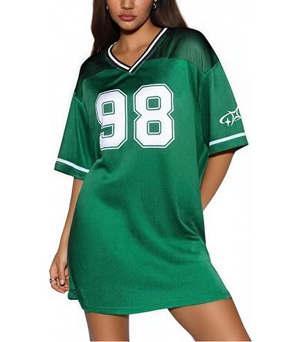 oversized football jersey dress OYOANGLE Women's Letter Graphic Tank Black Large at Amazon Women's Clothing store Machine wash on a formal occasions Runaway The Label Ebony size:Unstitched