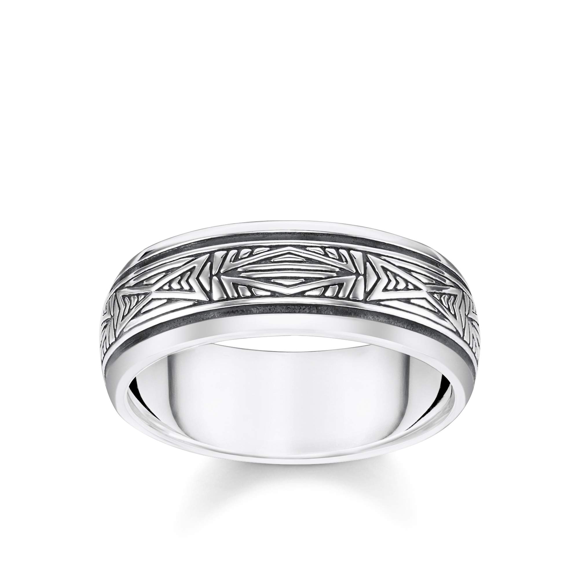 Thomas Sabo ring Ornaments, silver 925 Sterling Silver, Blackened