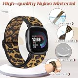 Tiptops 5 Pack Nylon Loop Watch Bands for Versa 4/Versa 3/Sense 2 view 3