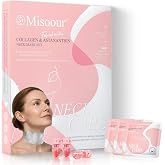 Misoour Neck Wrinkle Patches – Firming & Tightening 2-in-1 Collagen, 3 Pack | 2-in-1 Collagen Neck Mask with Astaxanthin & Pe