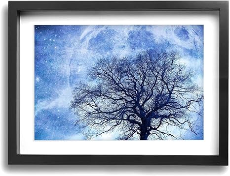 Amazon Co Jp 宇宙の幻想 現代壁の絵 壁掛け 部屋飾り 背景絵画 壁アート しゃしん 額縁付きの完成品 装飾 軽くて取り付けやすい 玄関インテリア プレゼント モダン アート おしゃれ 壁絵 ホーム キッチン