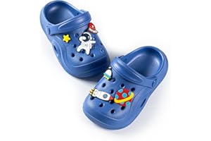 Kannior Toddler Kids Infant Boys Girls Cute Garden Clogs Water Sandals Slip On Shoes Slipper Slides Lightweight Outdoor Summer Children Beach Pool Play Shoes (Baby/Toddler Kids)