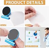 Artcut 8 Pack Magnetic Clips Scratch-Resistant Fridge Magnets Colorful view 5