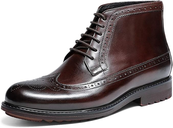 Amazon Wewin マーチンシューズ レースアップブーツ メンズ 本革 ローカット デザートブーツ チャッカブーツ ワークブーツ ビジネスシューズ 幅広 通気 防滑 防寒 履きやすい ブーツ 革靴 仕事靴 カジュアル 紳士靴 ファッション イングランド風 Wewin ブーツ