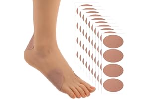 TUCNOEU Moleskin for Feet, 40pcs Moleskin for Blisters, Moleskin Padding, Adhesive Moleskin Pads for Blisters, Shoes, Toes, Heel Blister Prevention and Reduce Friction