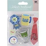 Jolee's Boutique Dimensional Stickers, Number 1 Dad