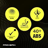 PRO-SPIN Ping Pong Balls 3-Star Premium White ABS Tournament Quality view 7