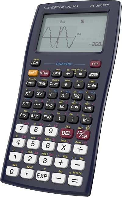 ROATEE 36X Pro Graphing Scientific Calculator 360+ Functions High-Res Display