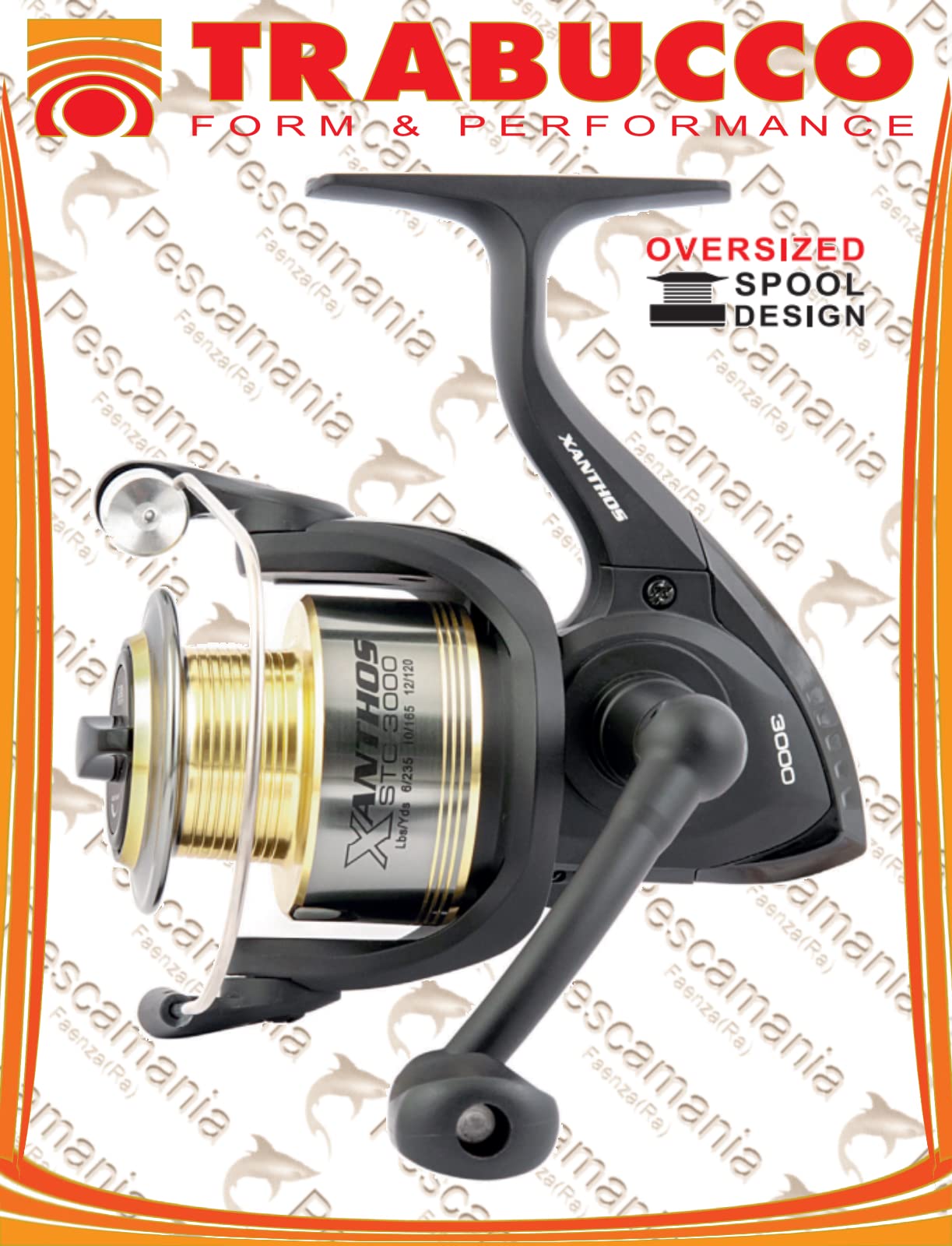 Trabucco Reel Xanthos STC 4000, Fishing Spinning, Fishing Accessories