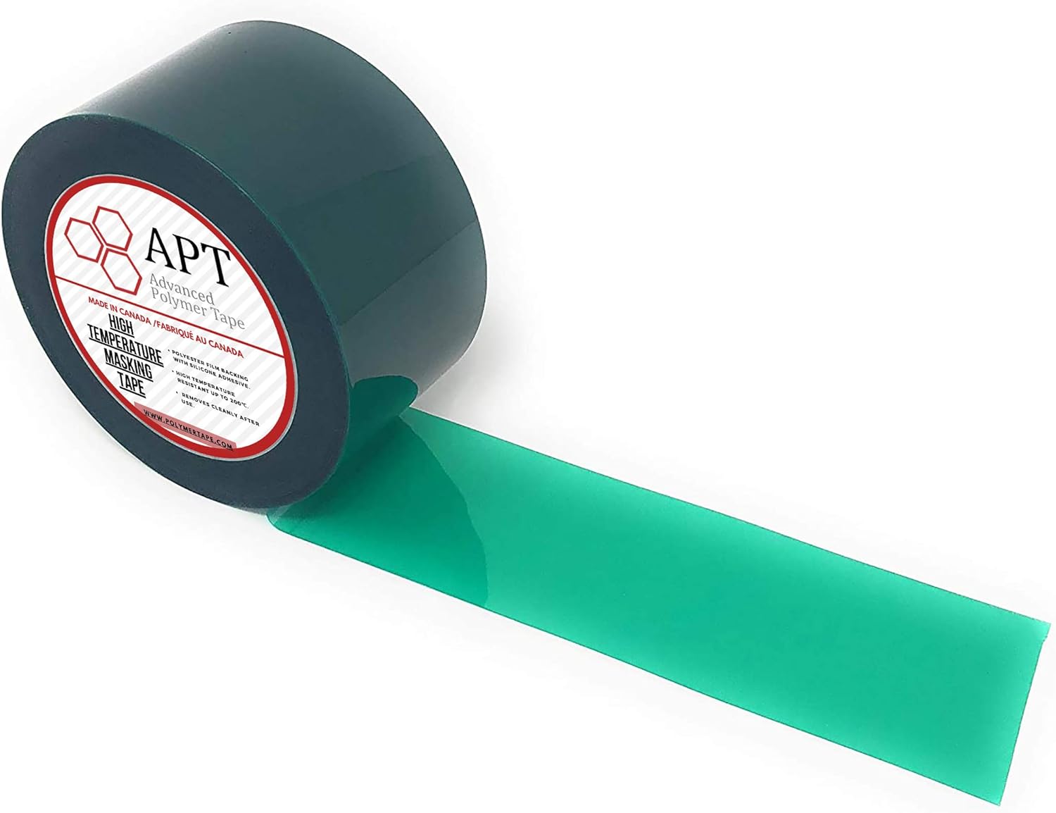 Mylar Tape Powder Coating 5x 72 yds, 6 Rolls high Temperature Tape APT