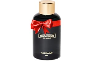 Benevolence LA Lavender & Eucalyptus Reed Diffuser Oil Refill | Long Lasting Home Fragrance for Bathroom and Bedroom | Essential Oils for Relaxation - 4 oz