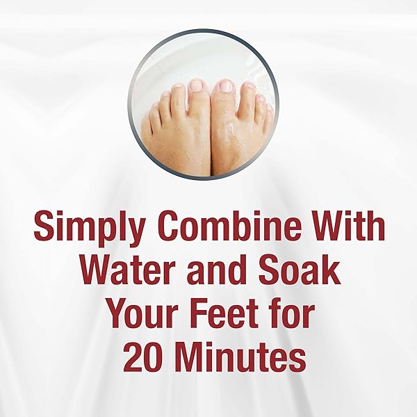 KERASAL ATHLETE’S MEDICATED FOOT SOAK, BATH FOR 5-IN-1 RAPID SYMPTOM RELIEF, 12 COUNT, (PACK OF 1)