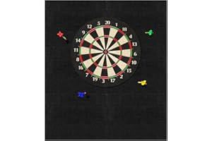 Aitakatta Dart Board Wall Protectors, Felt Tiles Dart Board Wall Protector, Self-Adhesive Dart Board Surround, Dart Board Backboards Cork Board Alternative