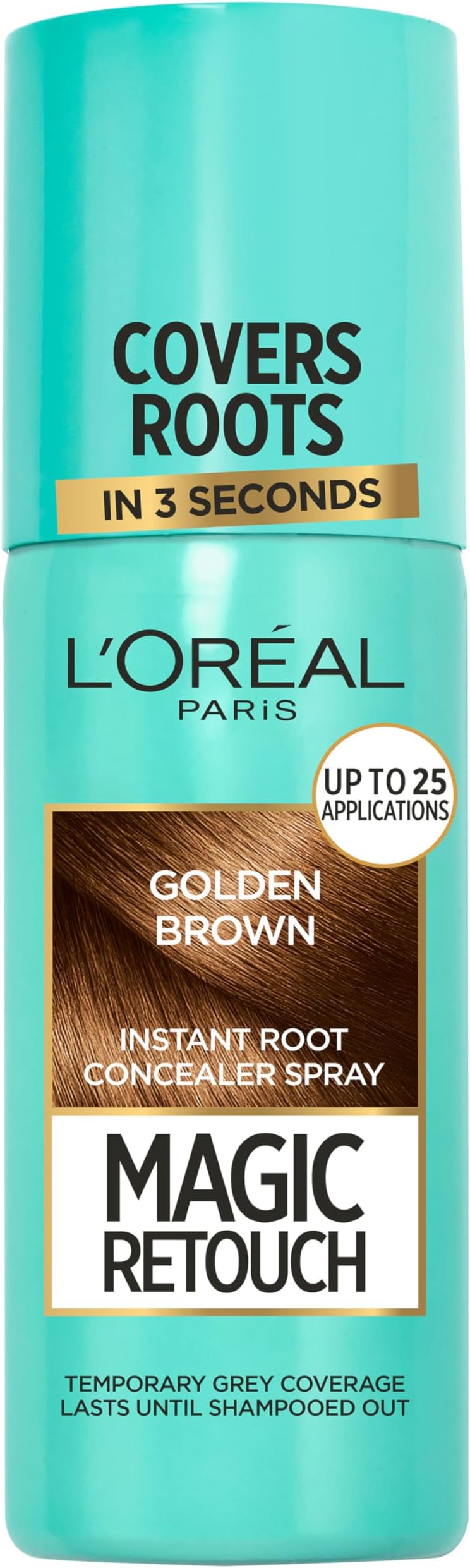 L'Oréal Paris Magic Retouch Golden Brown Root Concealer Spray 75ml