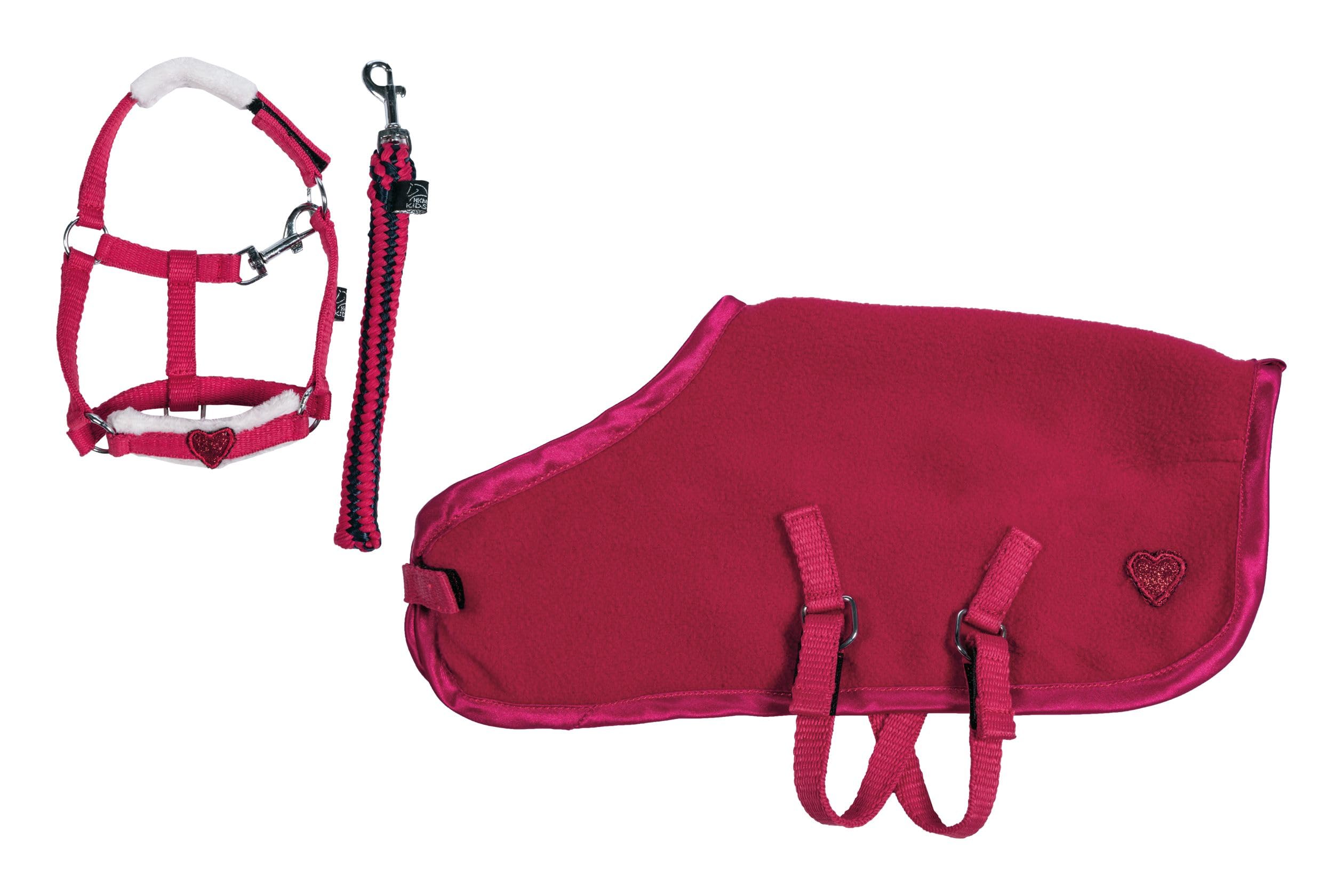 HKM Cuddle Pony Starter Set Red One Size