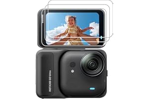 AMAZEAR Screen Protector for Insta360 GO Ultra Accessories (3 Pack), Insta 360 Go-Ultra Action Camera Tempered Glass Screen P