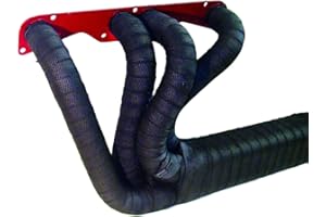 Thermo-Tec 11021 1" X 50' Black Graphite Wrap