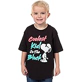 Peanuts T-Shirt Snoopy Coolest Kid On The Block Short Sleeve Graphic Tee