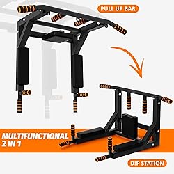 FICTOR Pull Up Bar Wall Mounted, Heavy Duty Wall