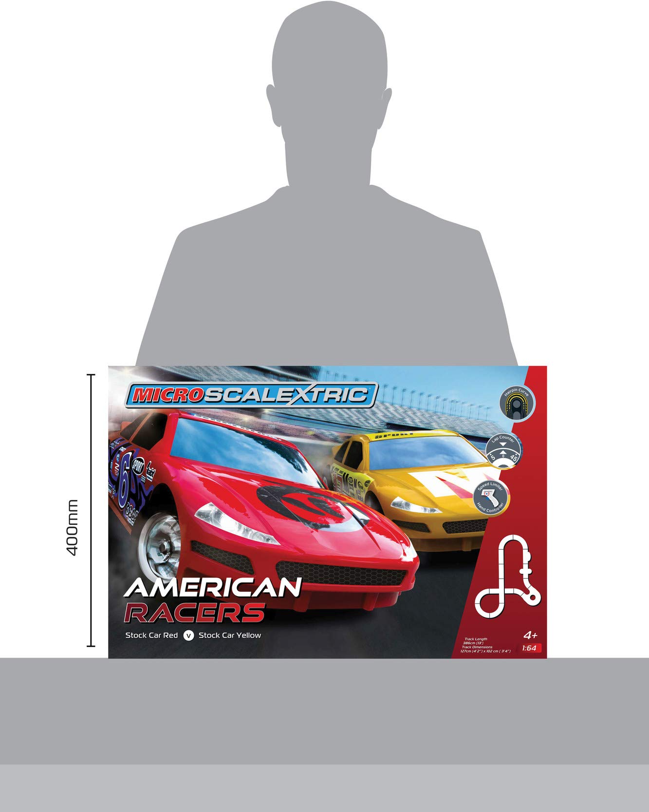 micro scalextric american racers