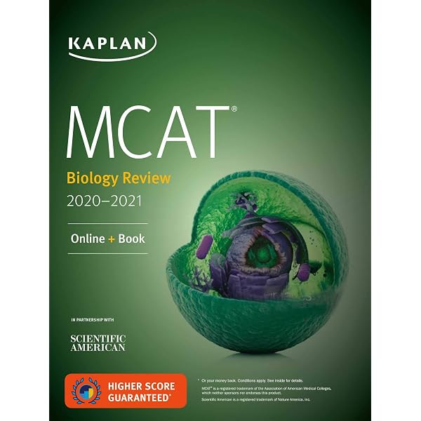 Amazon.com: MCAT Biology Review 2021-2022: Online + Book (Kaplan