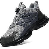 Steel Toe Shoes for Men Women Lightweight Comfortable Work Sneakers Composite Toe Shoes Safety Tennis Sneakers for Long Shifts