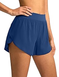 Soothfeel High Waisted Athletic Running Shorts for