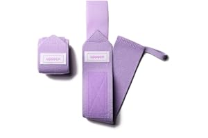 UPPPER Wrist Wraps for Weightlifting – 19" Lifting Wrist Support with Thumb Loop for Bench Press, Powerlifting, and Gym Workouts for Men & Women | Premium Fitness Gear