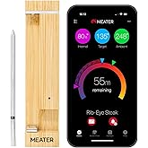 MEATER Pro / 2 Plus: Wireless Bluetooth Smart Meat Thermometer | 1000°F Open Flame Grilling | Extra Long Range | Multi Sensor