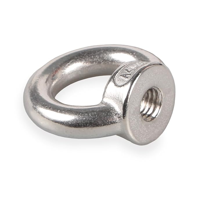 PRIOstahl® RINGMUTTER Edelstahl V4A Ringbolzen Ringschrauben | M8-2 Stück