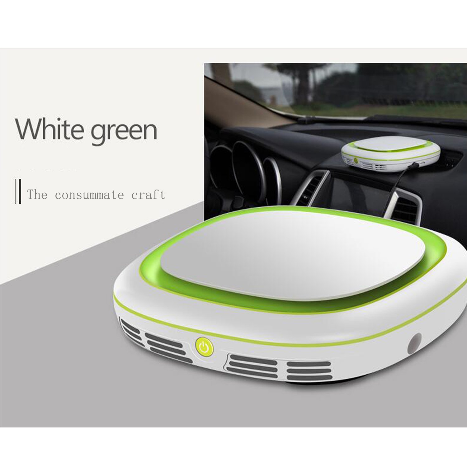 Car Air Purifier CZM Tech Air Cleaner Car Air Freshener Ionic Pro Air