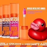 NYX Lip Plumping Gloss Extreme Shine Ginger Infused 18 Shades Vegan view 2