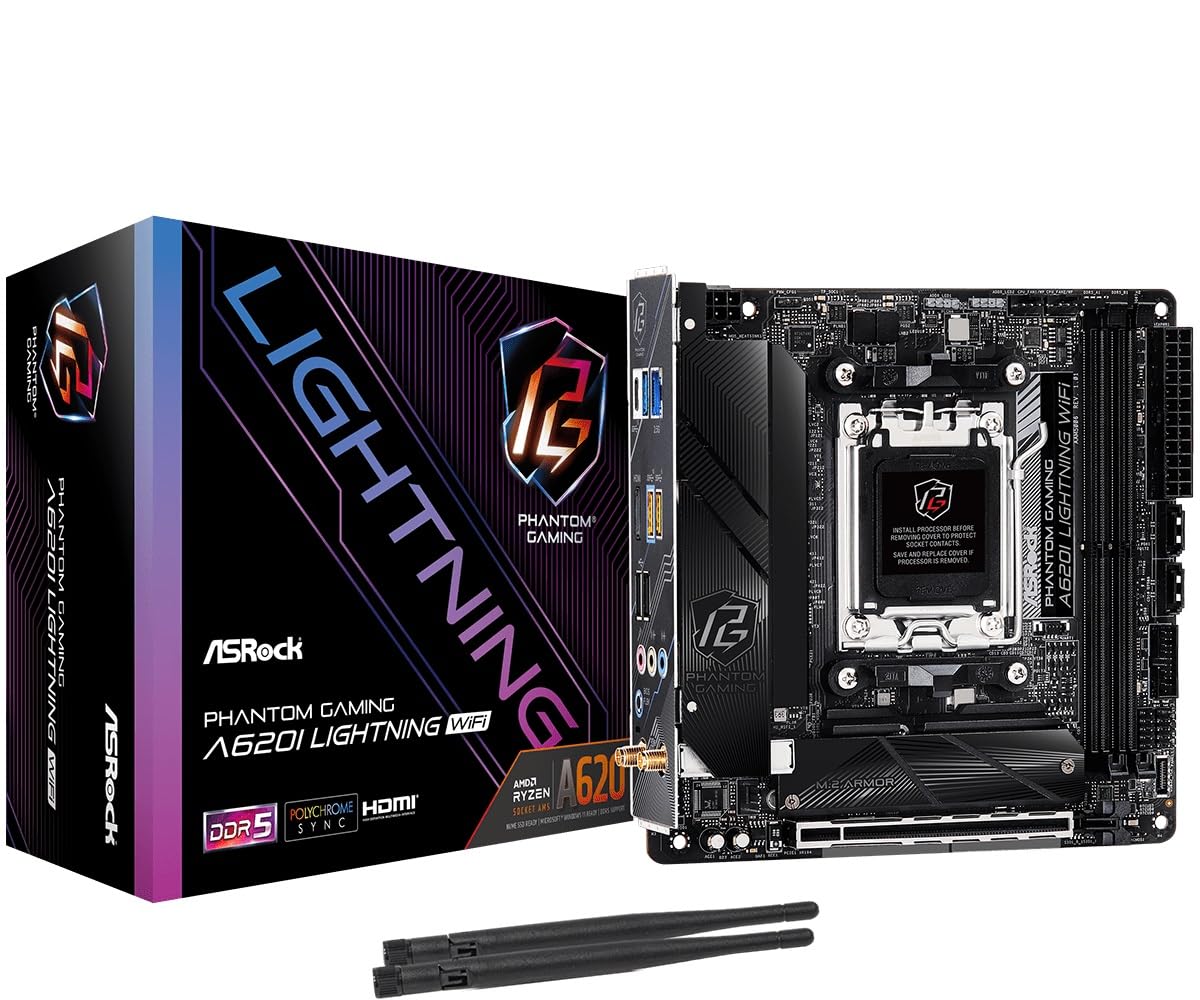 ASRock A620I Lightning WiFi Mini-ITX AM5