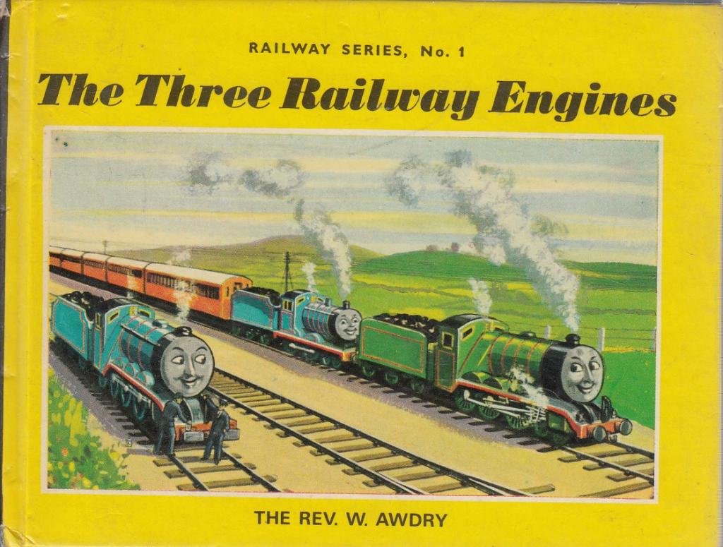 three railway engines