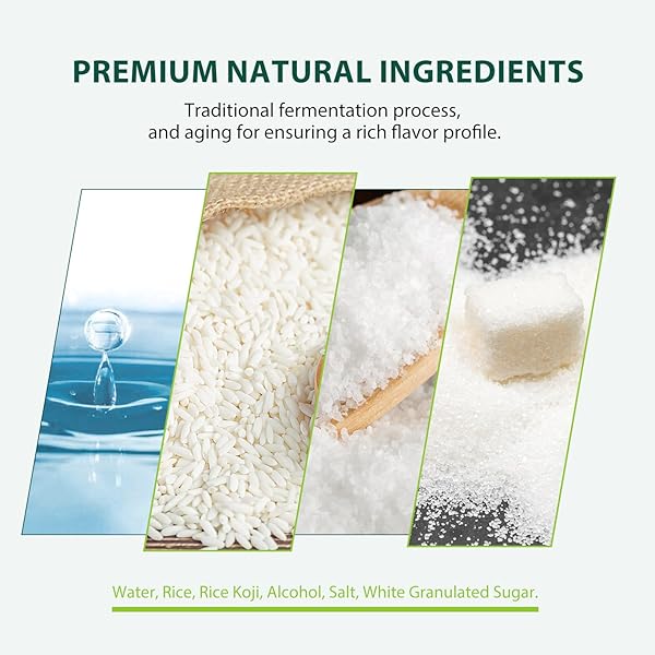 SOEOS MIRIN, JAPANESE COOKING WINE, 1.8 L (PACK OF 1), MIRIN RICE WINE, AUTHENTIC NATURAL SUGAR SWEET RICE COOKING WINE FOR COOKING, CONDIMENTS, SEASONING HOMEMADE SAUCES, JAPANESE SEASONING