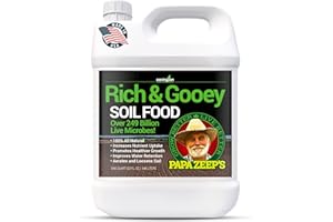 COVINGTON NATURALS Covington Soil Food & Softener – Liquid Conditioner for Clay, Enriched with Approved Organic Amendments to Enhance Lawn Health and Soil Structure