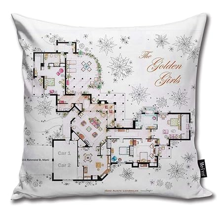 Bwwobing Throw Pillow Cover Case For Bedroom Couch Sofa Home Decor