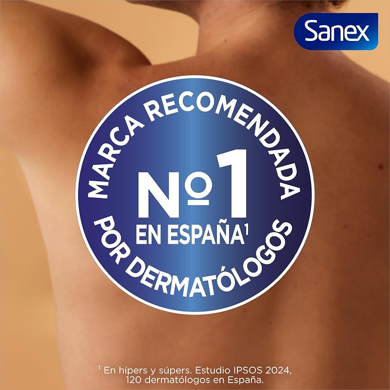 Sanex zero% extra control desodorante spray, embalagem 6 unidades x 200ml, proteção 48h, 0% álcool e 0% sais de alumínio, ingredientes antibacterianos, inibe a formação de odor corporal