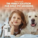 Bailey & Buddies Pet Hair Remover Lint Brush Self-Cleaning Base Travel Kit view 4