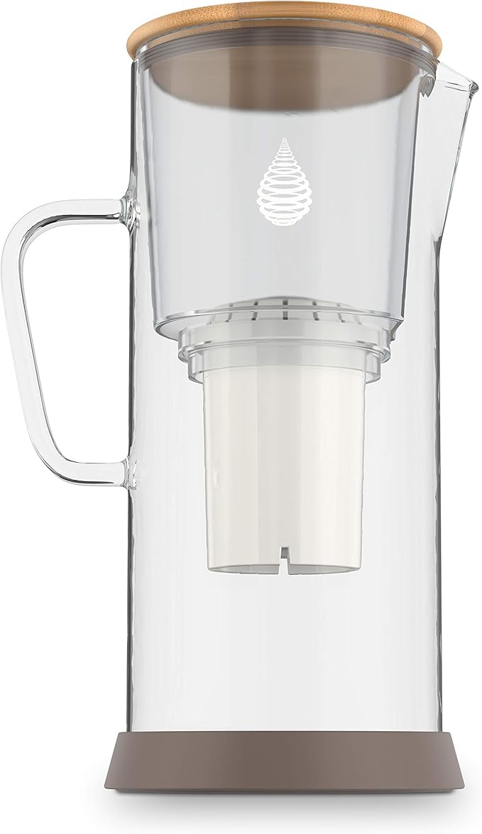 pH Restore Glass Alkaline Water Pitcher Alkaline Water Filter Pitcher