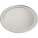 American Metalcraft TP12 TP Series 18-Gauge Aluminum Standard Weight Wide Rim Pizza Pan, 12-Inch