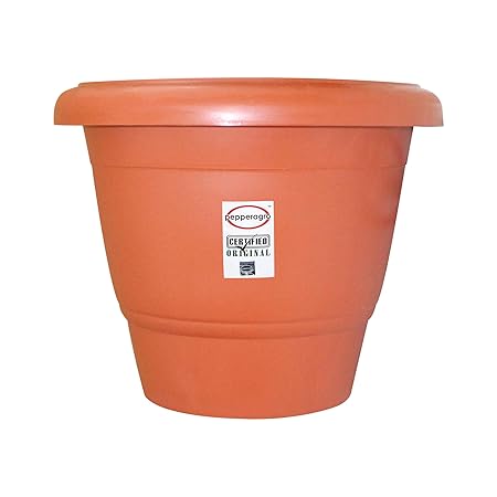 Pepper Agro plastic Pot, 18 Inch, 3 Pieces