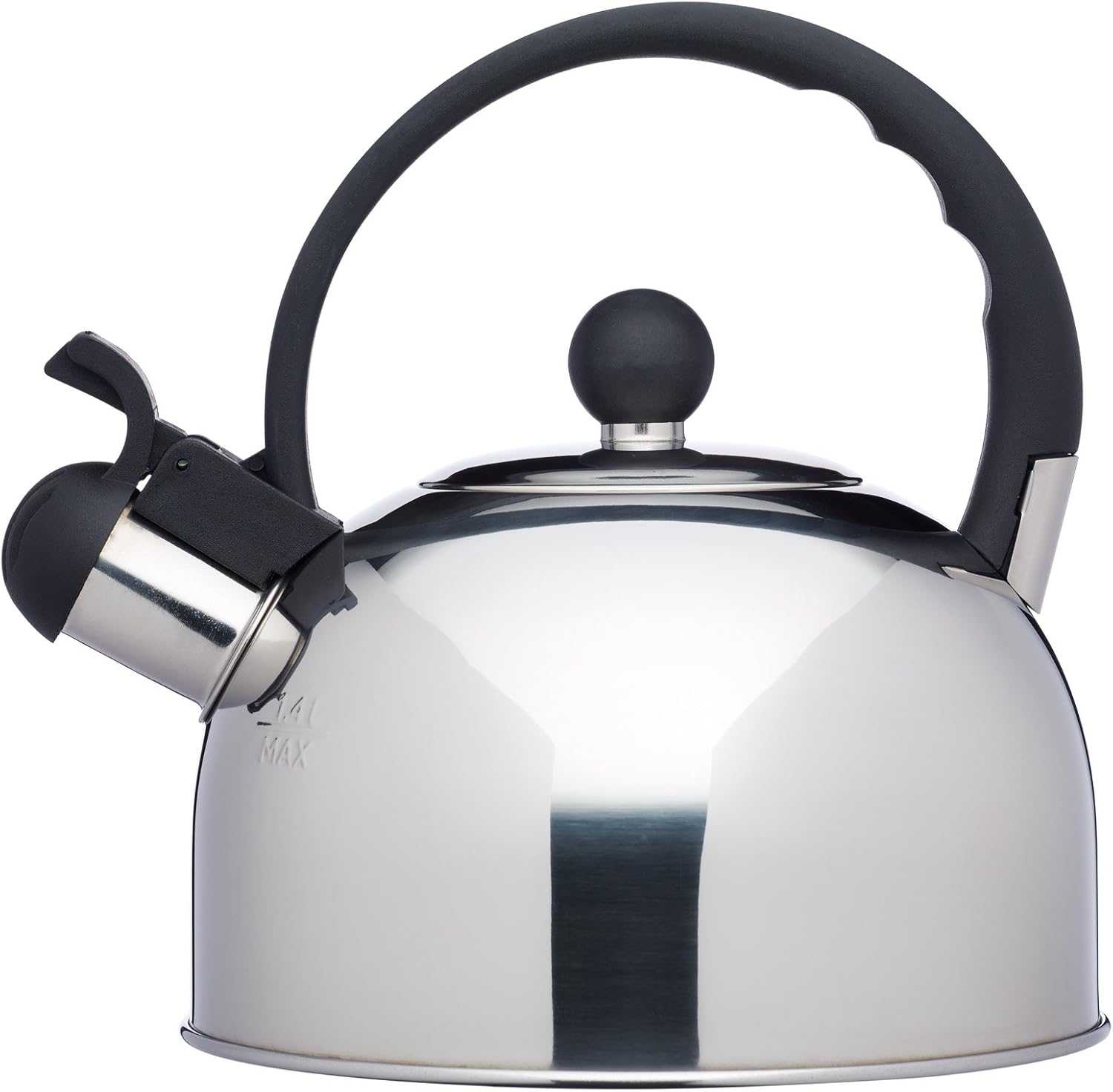 KitchenCraft Le'Xpress Induction Whistling Stovetop Kettle, Stainless