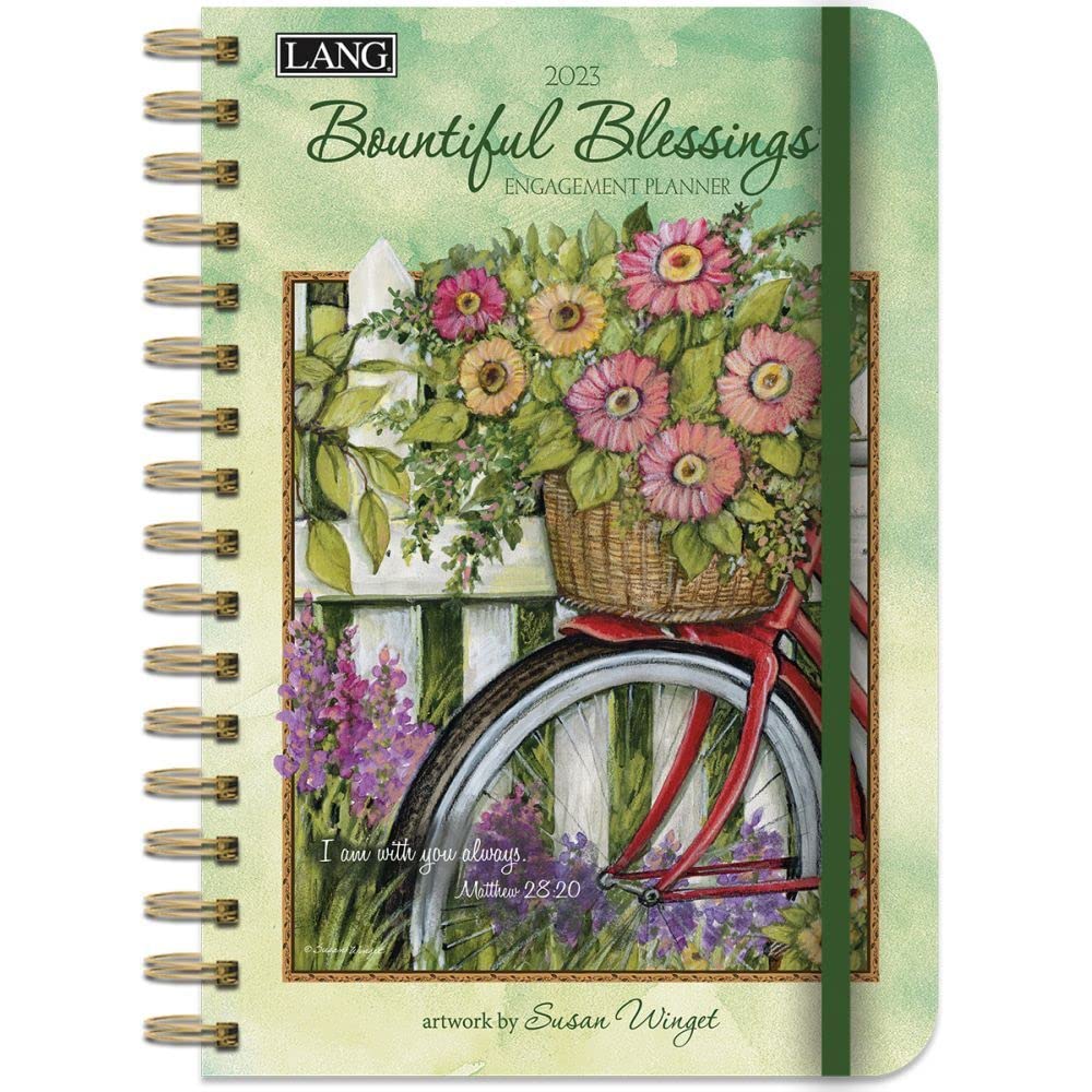 LANG BOUNTIFUL BLESSINGS™ 2023 SPIRAL ENGAGEMENT PLANNER (23991011083)