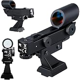 Talcope Brightness Red Dot Finderscope, Star Pointer Viewfinder Astronomical Telescope Accessories with Slide-in Bracket