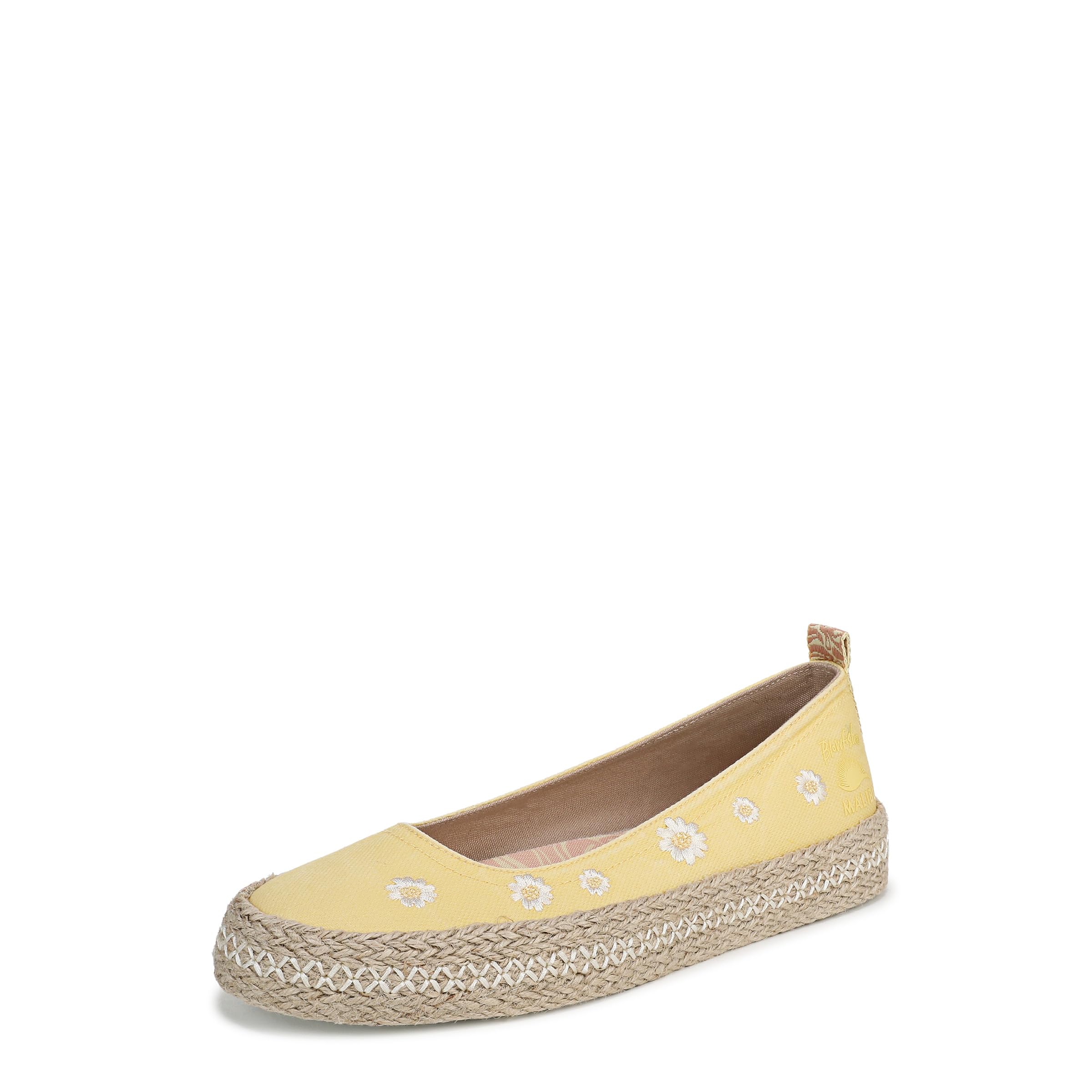 Blowfish Malibu Women’s Benita Ballet Flat Butter Yellow Canvas 8 M